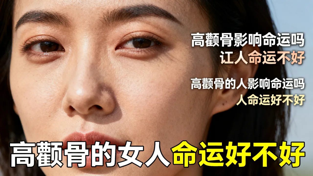 高颧骨影响命运吗，高颧骨的女人命运好不好有什么说法