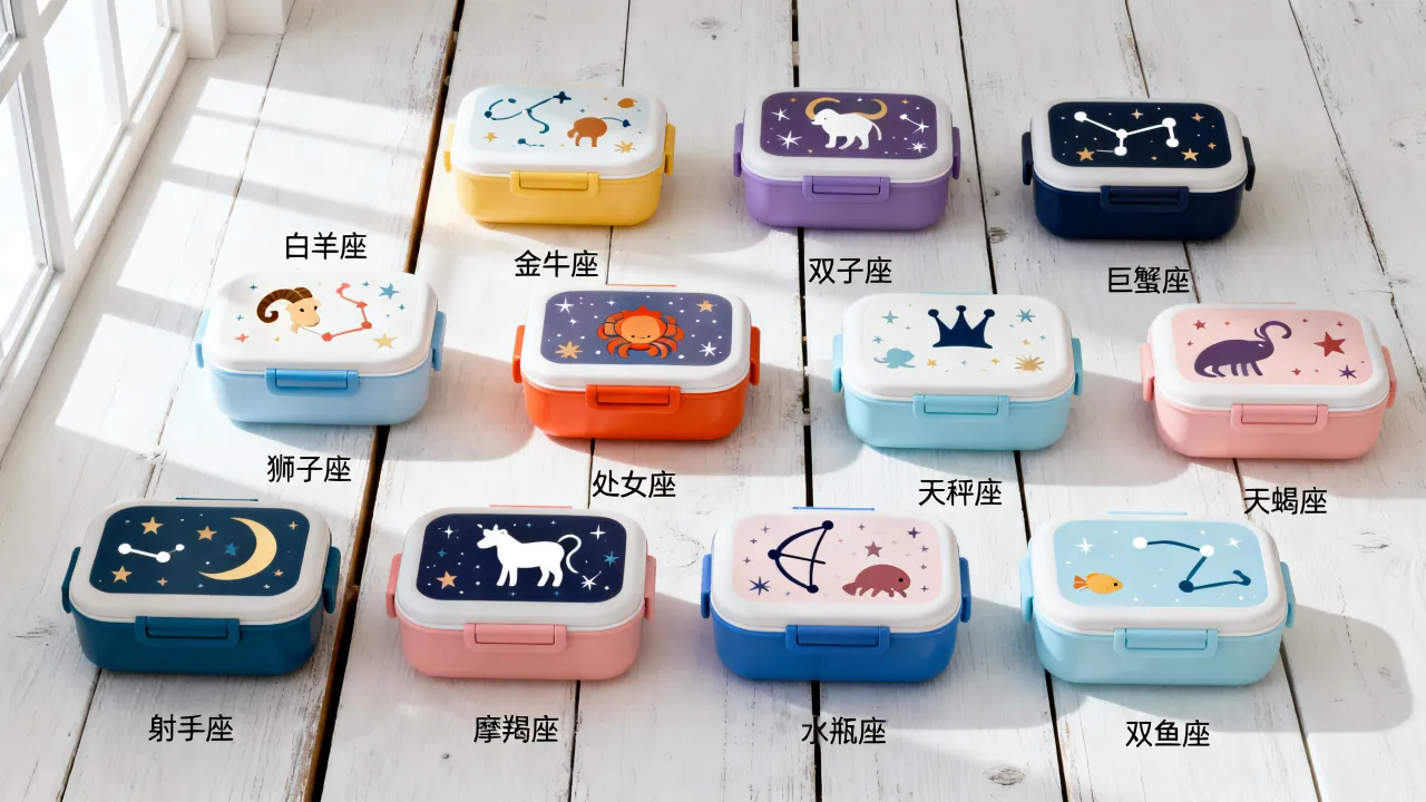 十二星座儿童饭盒怎么选？挑对饭盒要注意什么