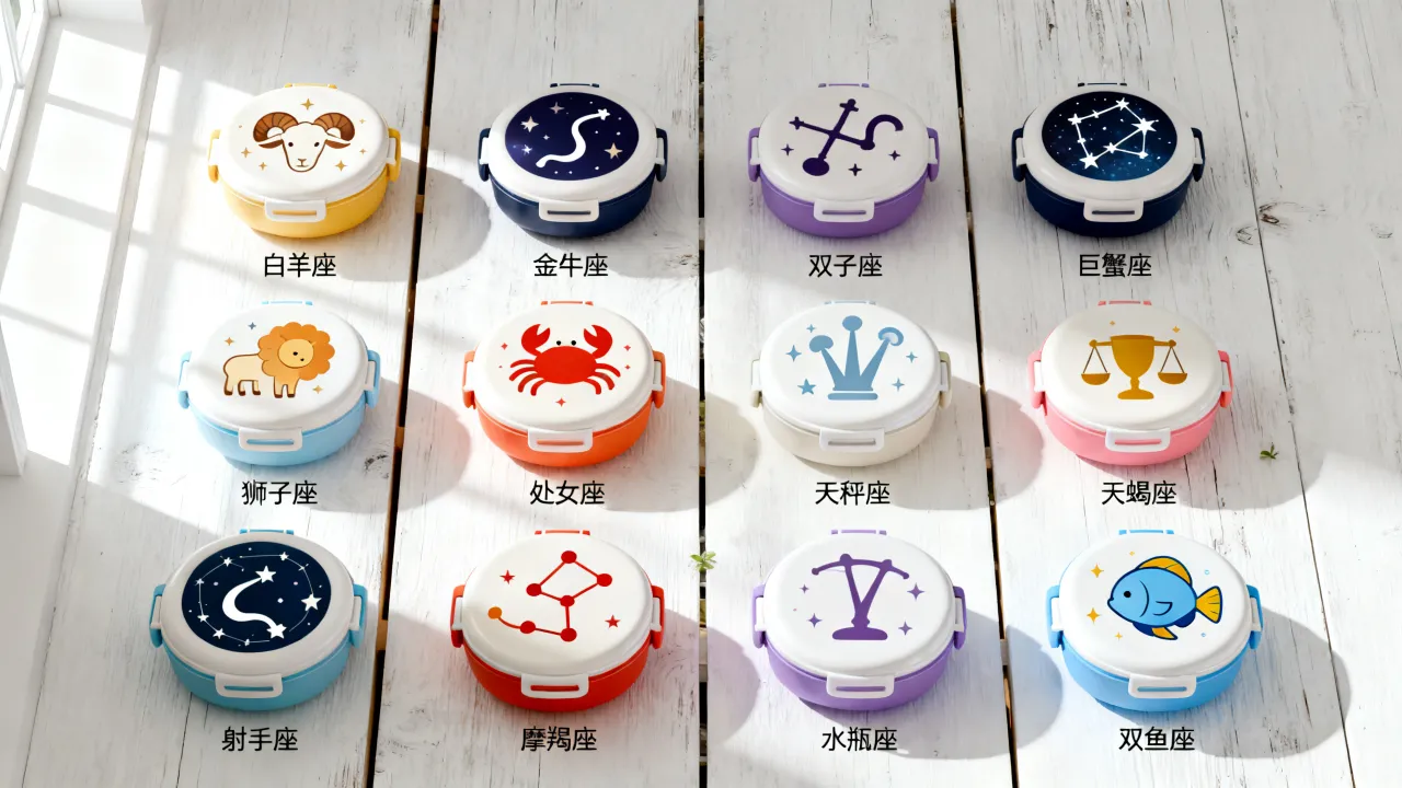 十二星座儿童饭盒怎么选？挑对饭盒要注意什么