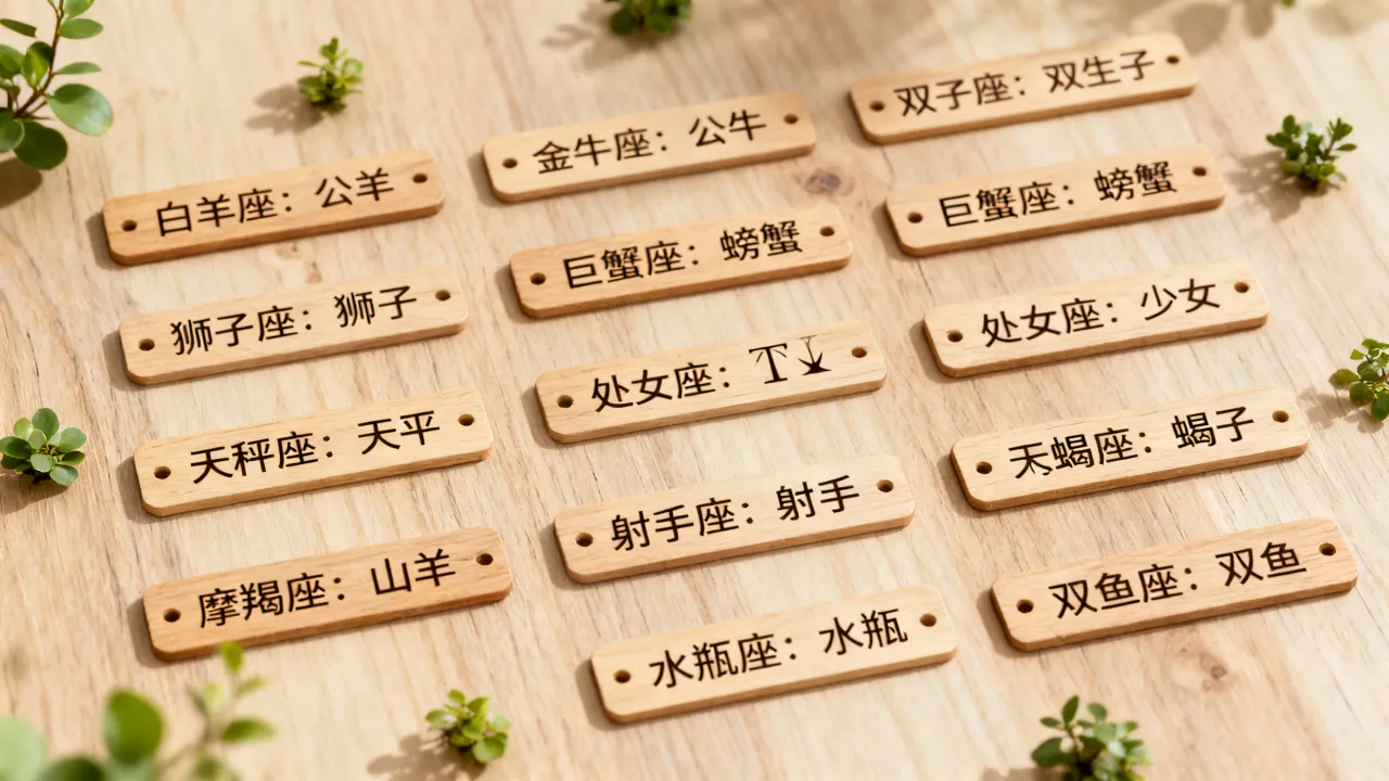 十二星座府号分别是什么，十二星座府号有哪些？