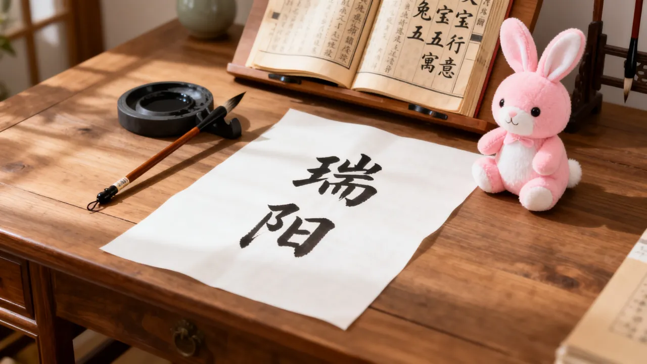 兔宝宝起名瑞阳怎么样，五行和寓意好不好？