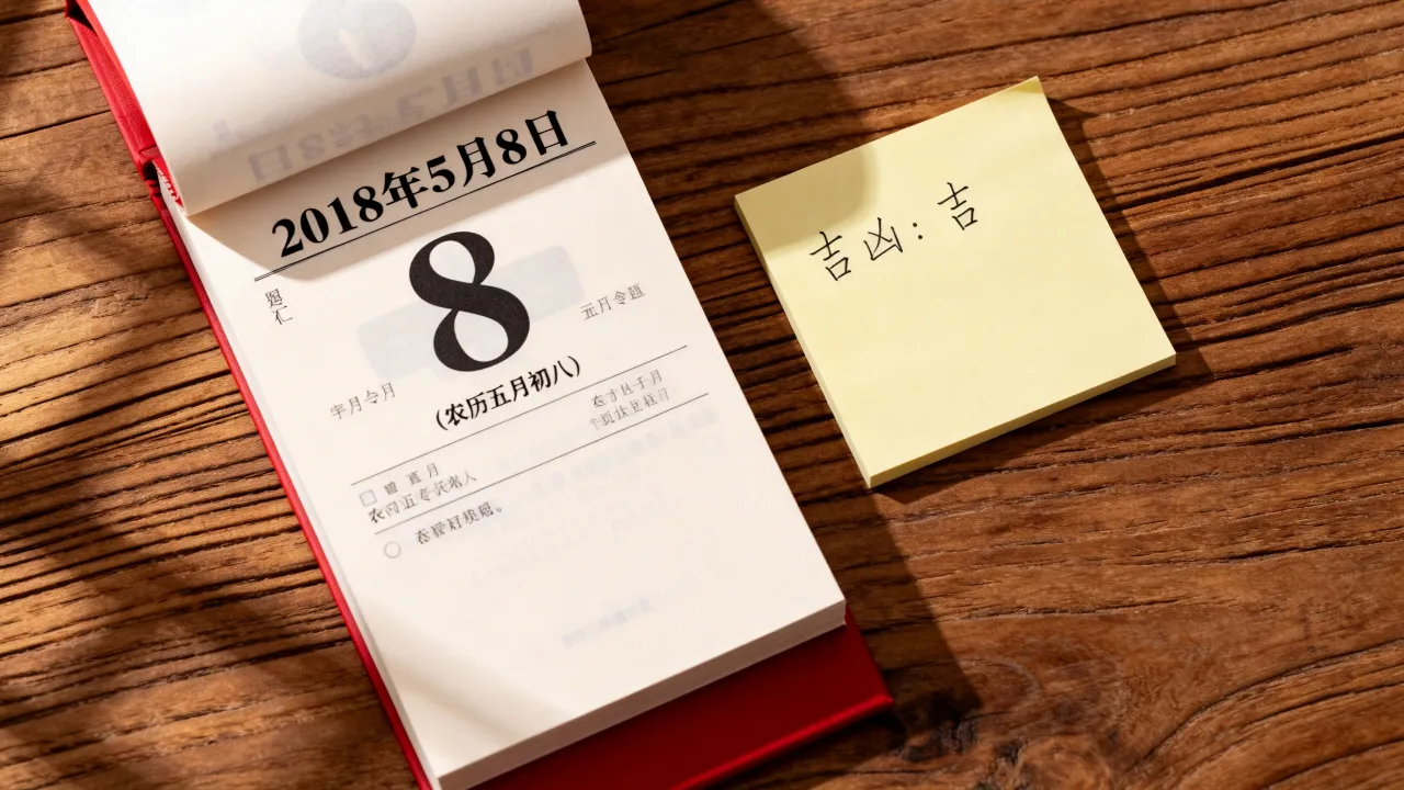 阴历2018年5月8日是什么日子?农历五月八日吉凶如何? 阴历2018年5月8日是什么日子?农历五月八日吉凶如何?