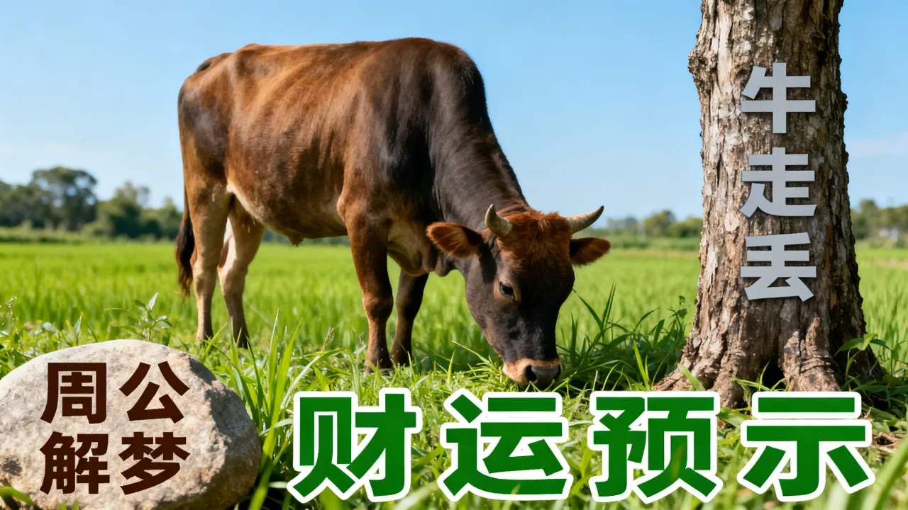 梦到牛走丢了有什么意思,周公解梦预示什么财运? 梦到牛走丢了有什么意思,周公解梦预示什么财运?