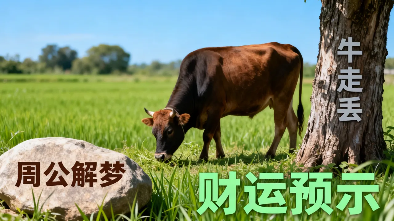 梦到牛走丢了有什么意思,周公解梦预示什么财运? 梦到牛走丢了有什么意思,周公解梦预示什么财运?