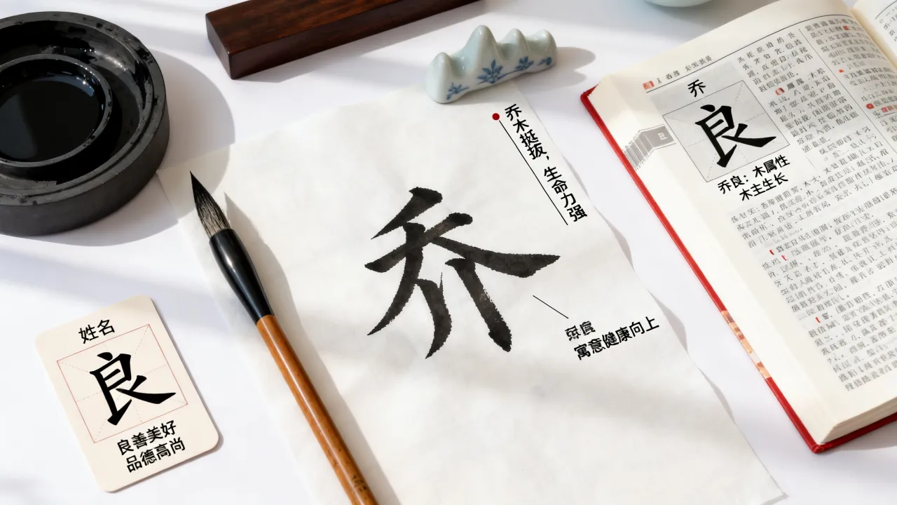 宝宝起名乔良什么意思，乔良名字的寓意和五行属性？