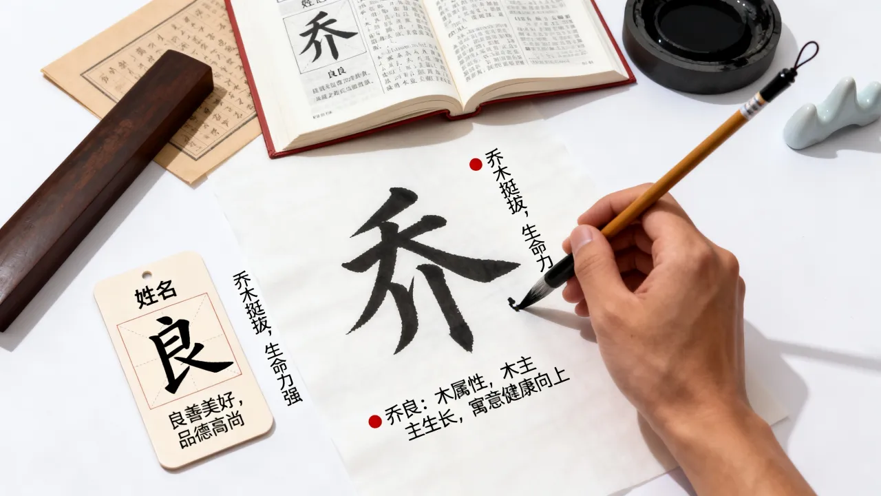 宝宝起名乔良什么意思，乔良名字的寓意和五行属性？