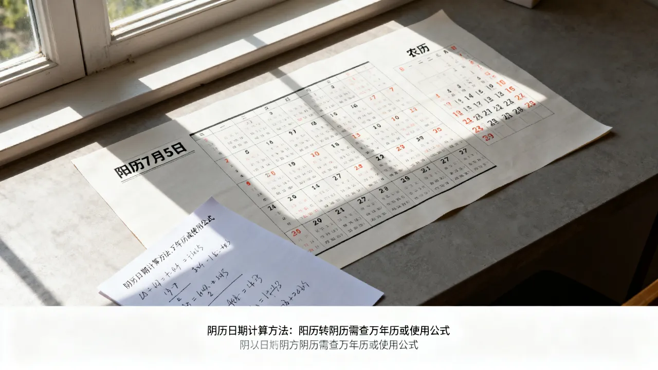 阳历7月5号是阴历多少,阴历日期怎么算 阳历7月5号是阴历多少,阴历日期怎么算