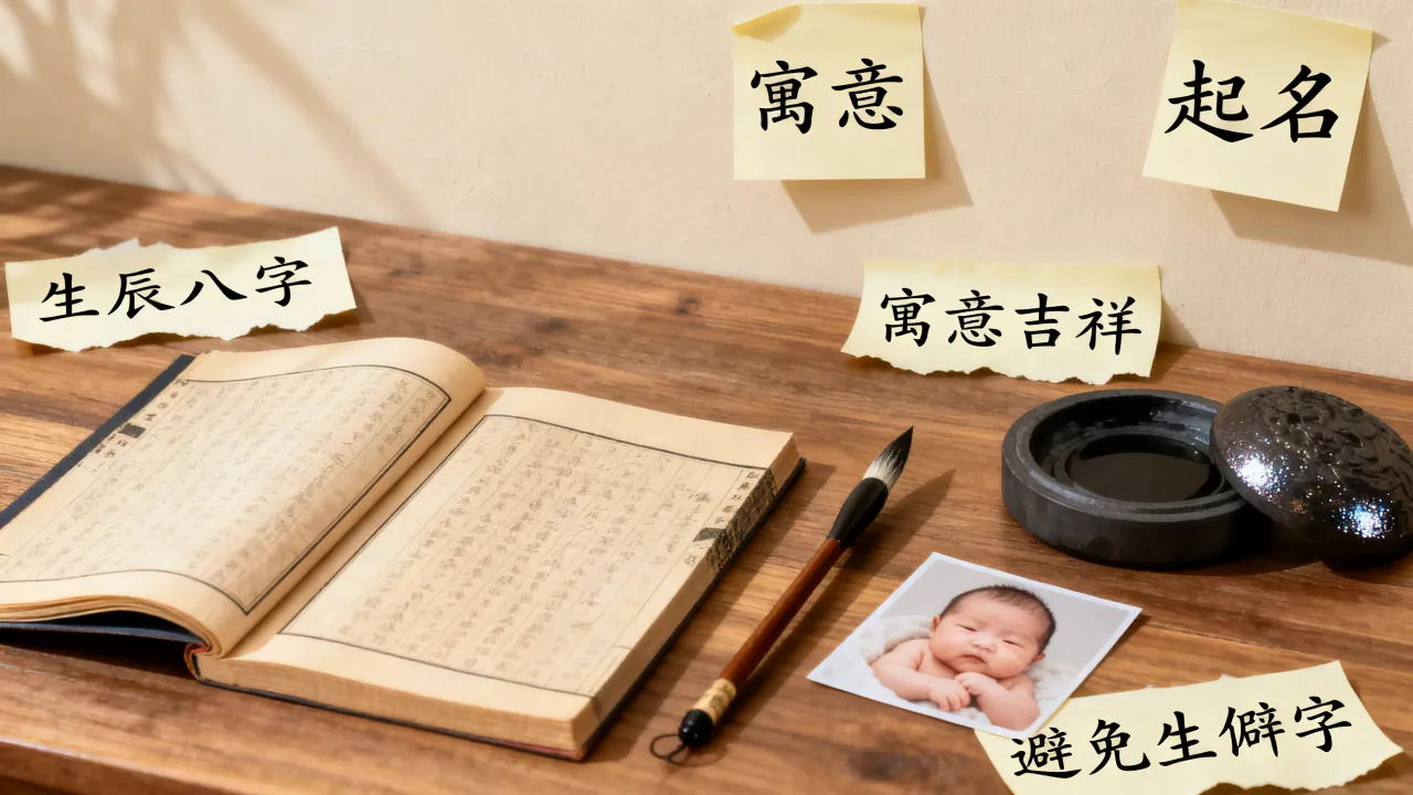 宝宝起名怎么算好，起名有哪些注意事项和技巧