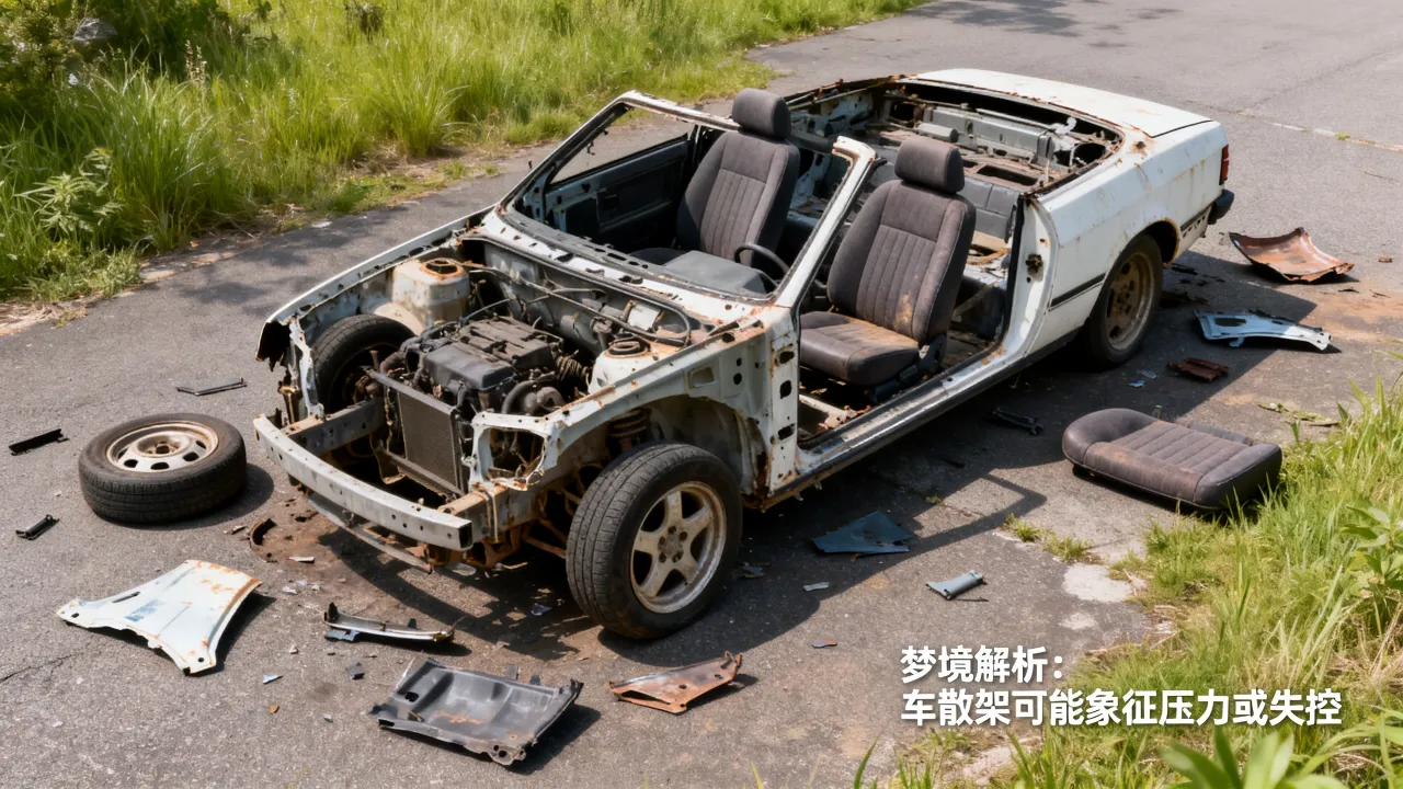 梦见车散架了好不好,梦见车散架了是什么预兆? 梦见车散架了好不好,梦见车散架了是什么预兆?