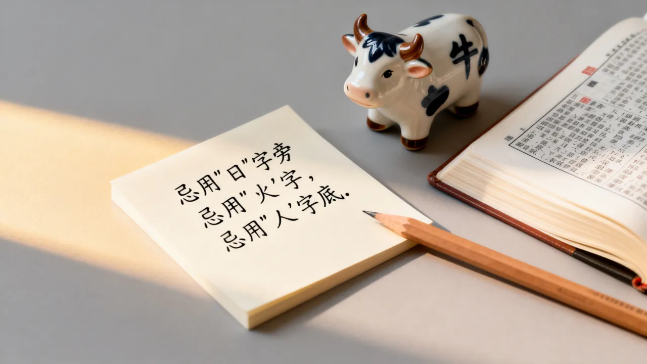 牛宝宝起名忌什么,属牛宝宝取名有哪些不能用的字? 牛宝宝起名忌什么,属牛宝宝取名有哪些不能用的字?