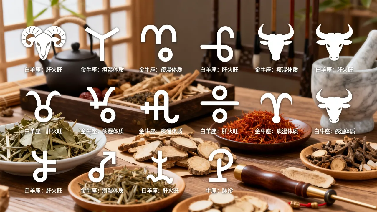 中医如何看十二星座体质?十二星座对应什么体质易生病 中医如何看十二星座体质?十二星座对应什么体质易生病