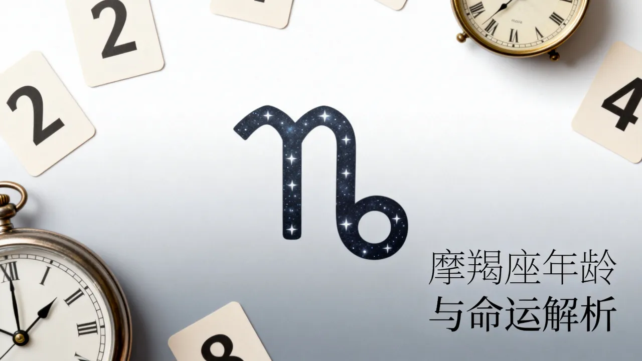 摩羯座的年龄对命运影响大吗,摩羯座年龄命运走向解析 摩羯座的年龄对命运影响大吗,摩羯座年龄命运走向解析