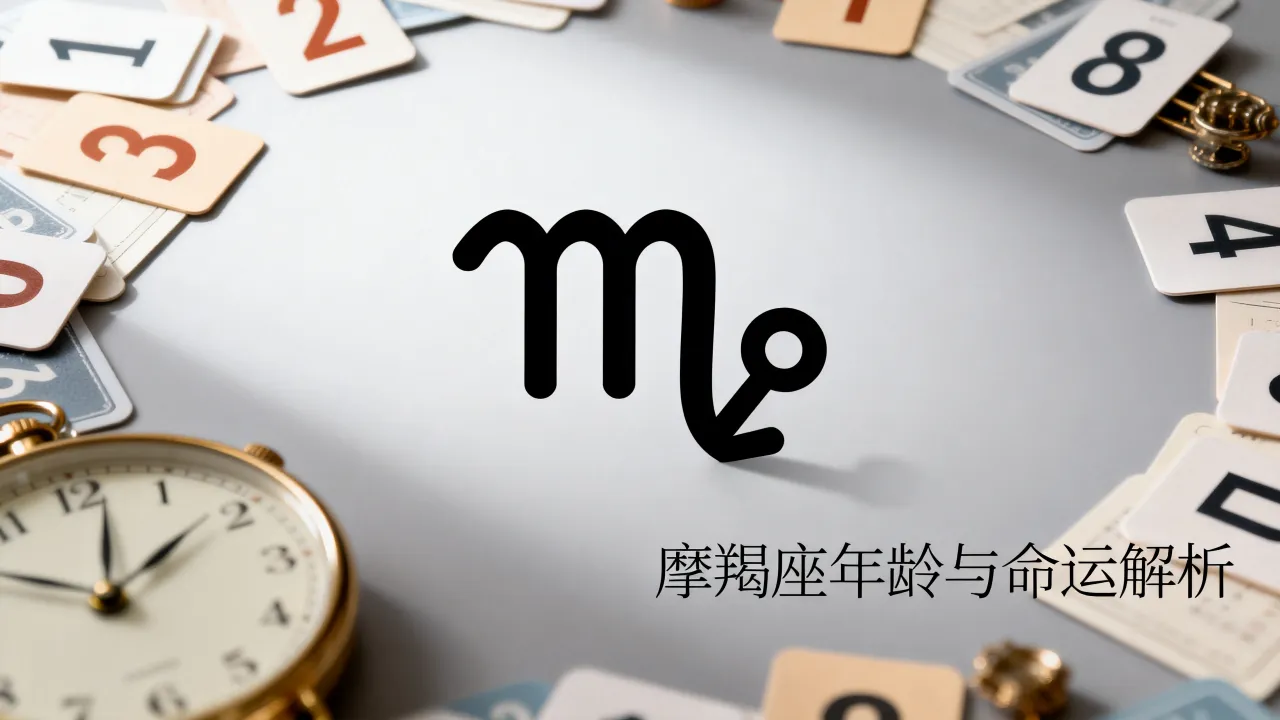 摩羯座的年龄对命运影响大吗,摩羯座年龄命运走向解析 摩羯座的年龄对命运影响大吗,摩羯座年龄命运走向解析