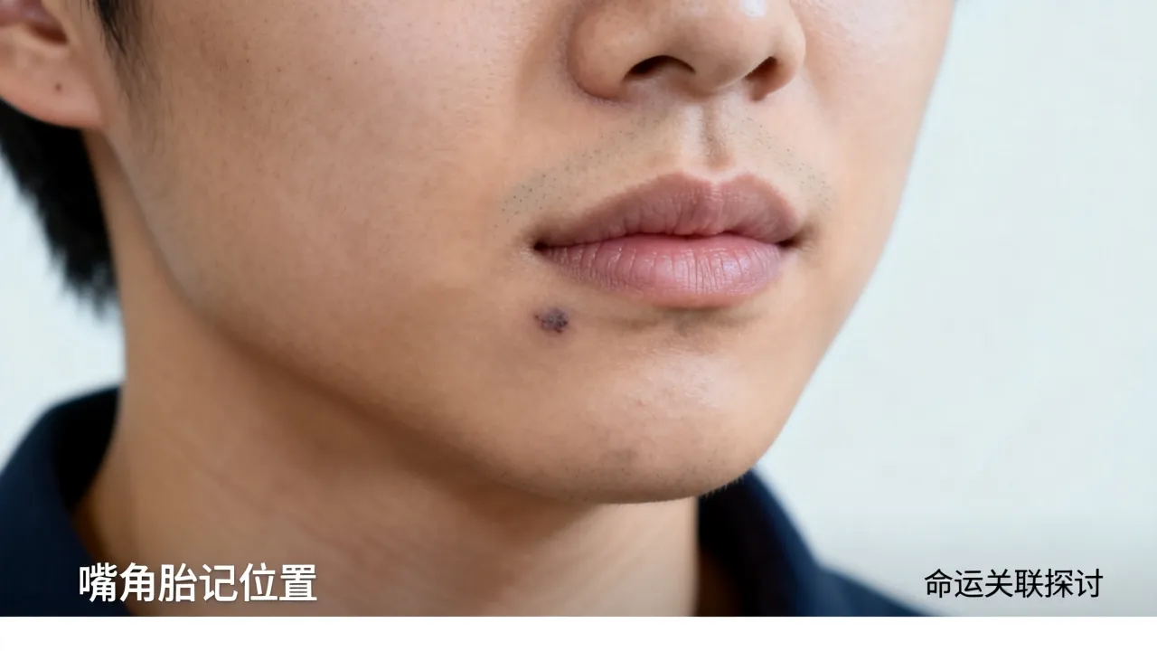 嘴角胎记的位置与命运，嘴角有胎记真的代表好命吗？