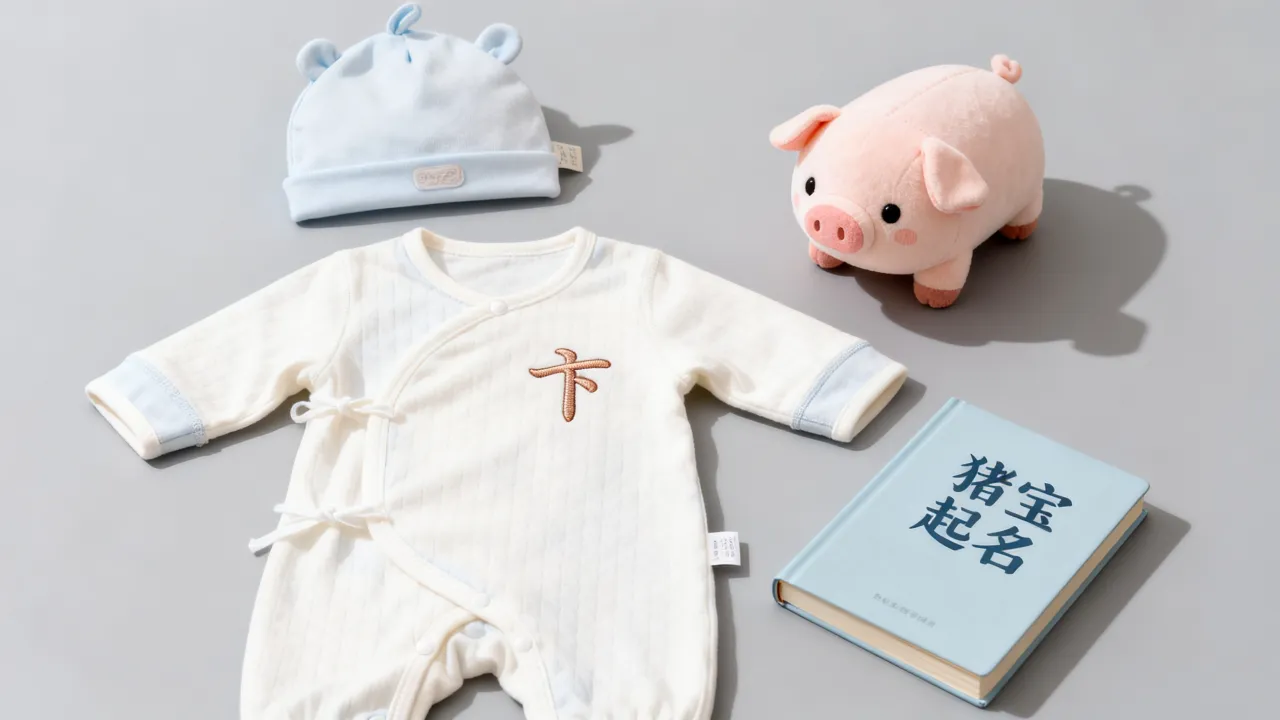 姓氏卞怎么起名猪宝宝，卞姓猪宝宝取什么名字比较好