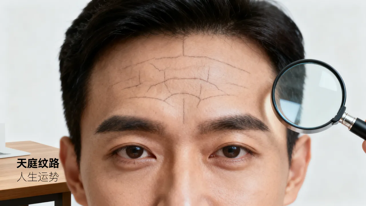 天庭纹图真的能决定命运吗,天庭纹路与人生运势有何关联 天庭纹图真的能决定命运吗,天庭纹路与人生运势有何关联