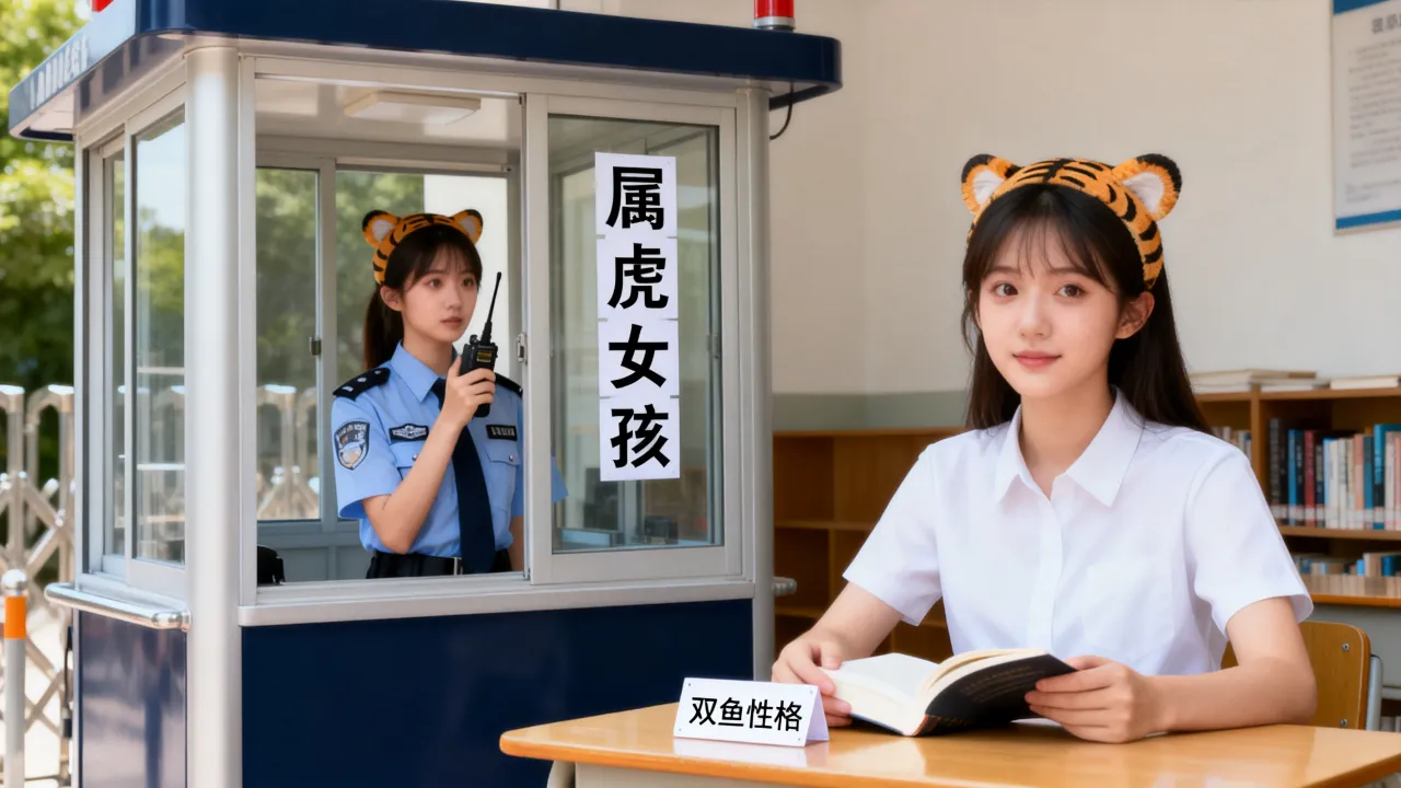 属虎女孩适合干保安吗，属虎双鱼女人的性格如何？