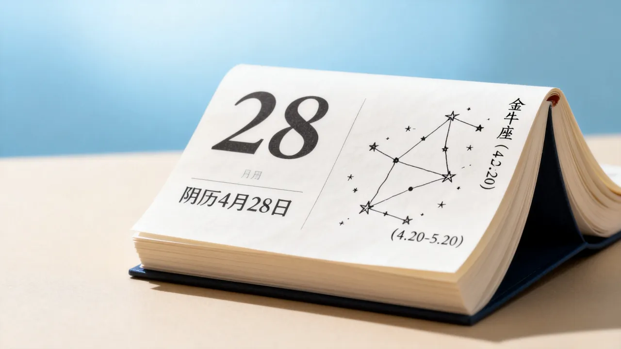 阴历4月28日是什么星座，农历四月二十八对应的星座是哪个