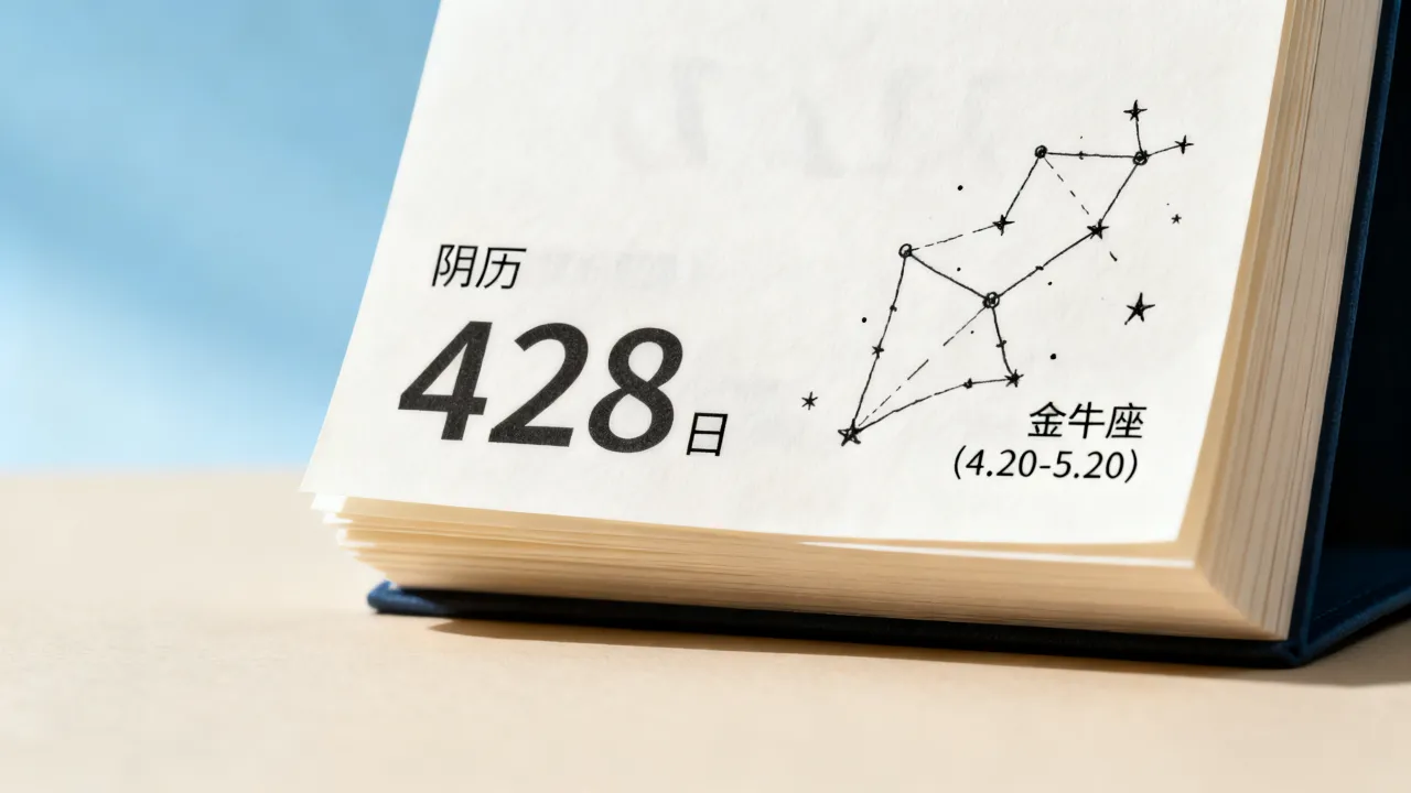 阴历4月28日是什么星座，农历四月二十八对应的星座是哪个