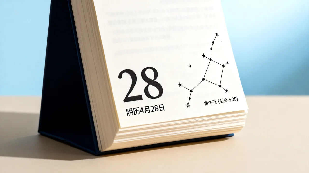 阴历4月28日是什么星座，农历四月二十八对应的星座是哪个