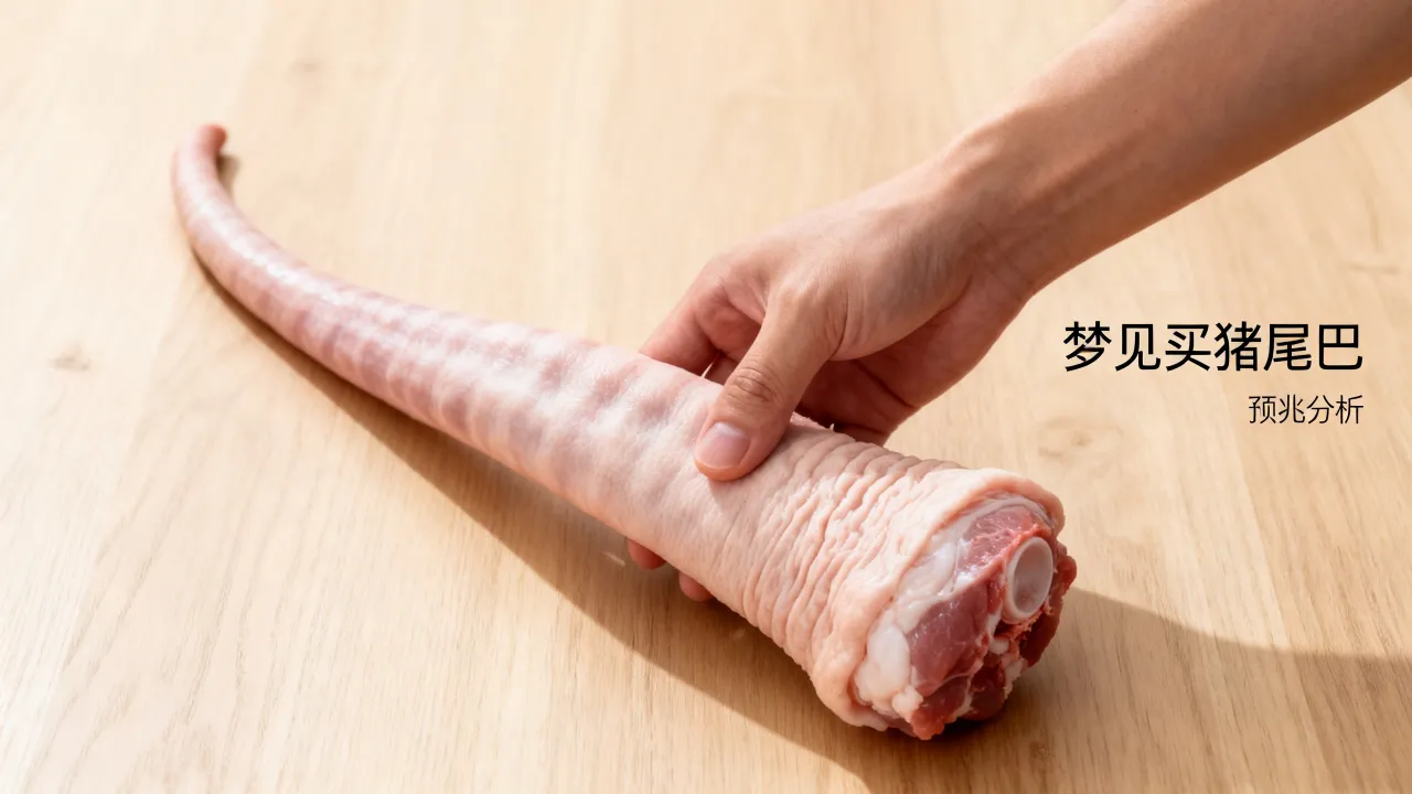 梦见买猪尾巴好不好，梦到买猪尾巴是什么预兆