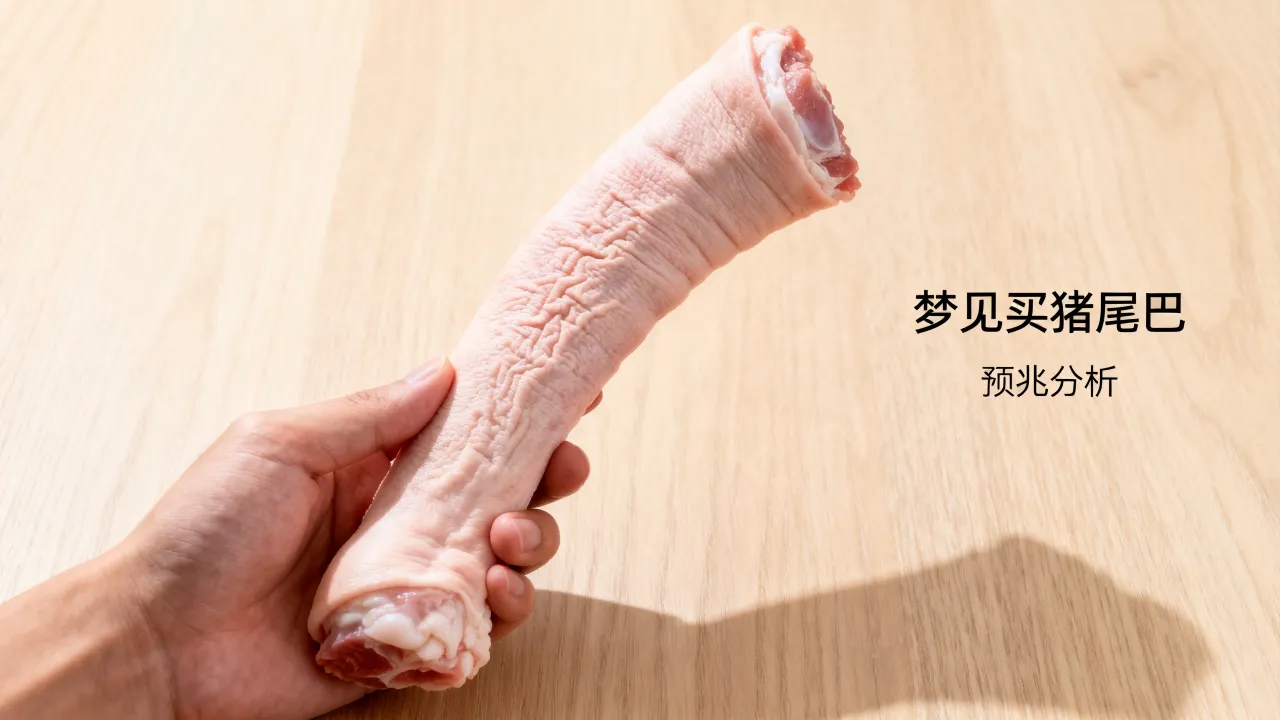 梦见买猪尾巴好不好，梦到买猪尾巴是什么预兆