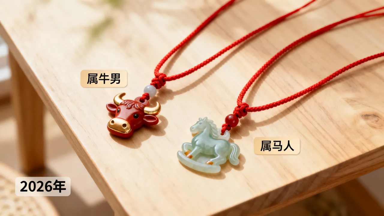 属牛男和属马人合不合财,属马2026年佩戴饰物男士该选啥? 属牛男和属马人合不合财,属马2026年佩戴饰物男士该选啥?