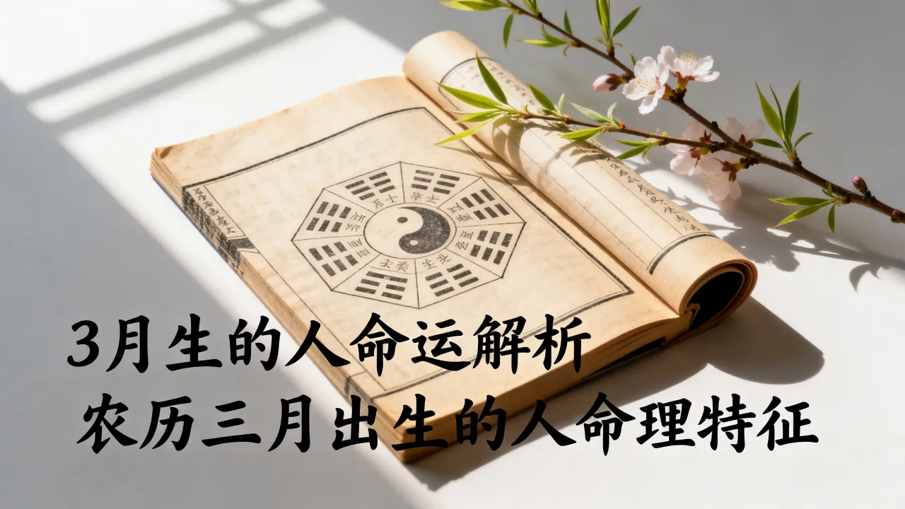3月生的人命运怎么样？农历三月出生的人是什么命？