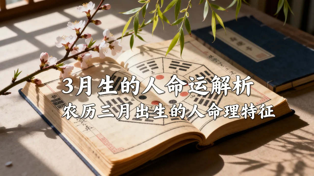 3月生的人命运怎么样？农历三月出生的人是什么命？