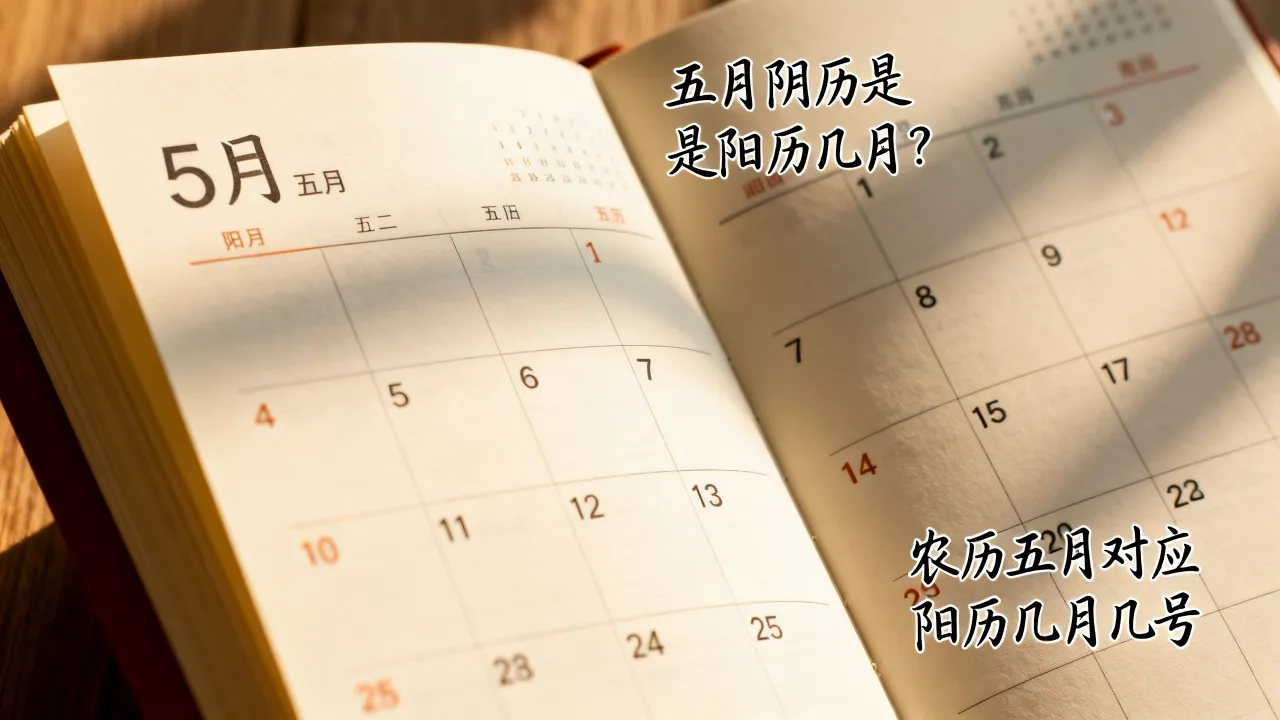五月阴历是阳历几月?农历五月对应阳历几月几号 五月阴历是阳历几月?农历五月对应阳历几月几号
