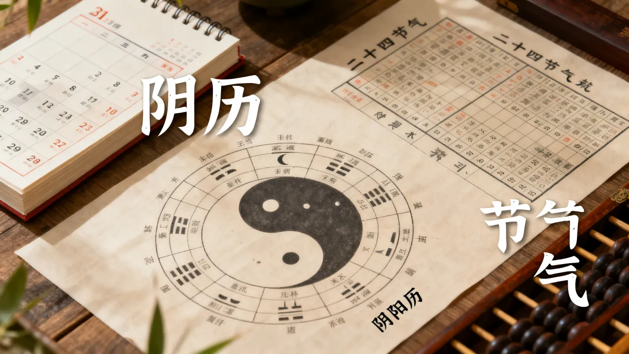 阴历和阴阳历有什么区别，阴历是阴阳历吗，怎么区分