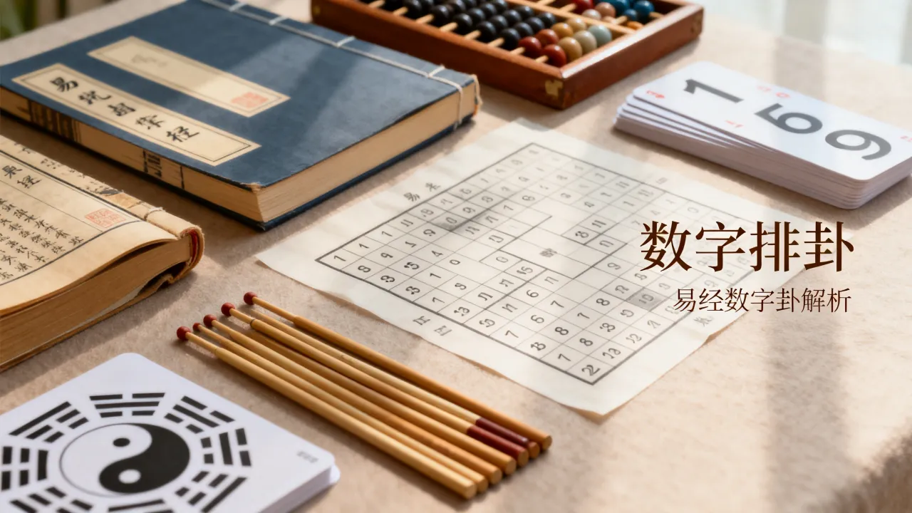 数字排卦怎么看吉凶，《易经》数字卦详解