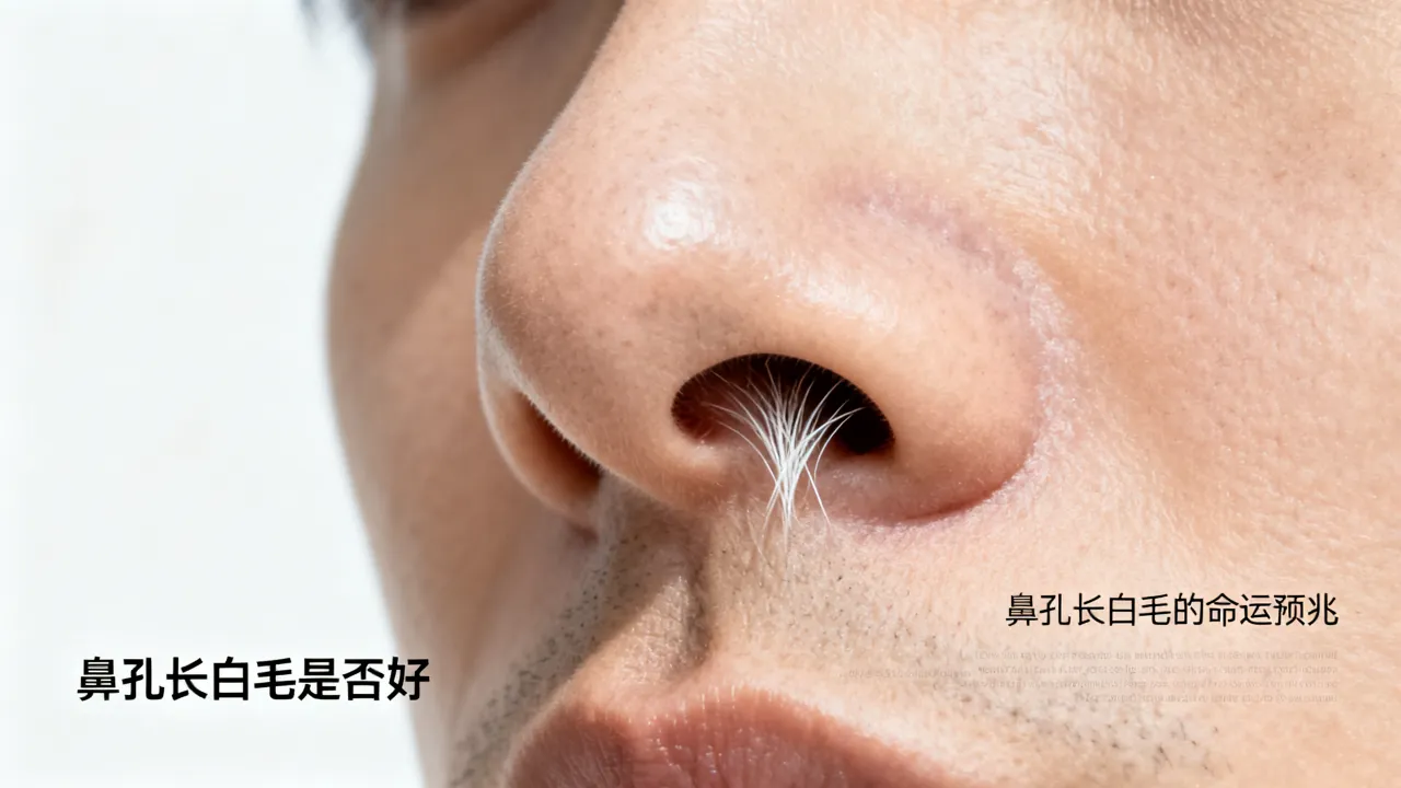 鼻孔长白毛是什么命运预兆?鼻孔长白毛好不好 鼻孔长白毛是什么命运预兆?鼻孔长白毛好不好