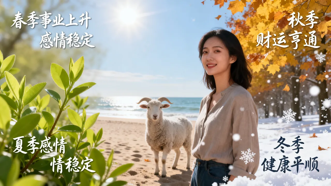 2026属羊女性运势如何，2026属羊人四季运势怎么样？