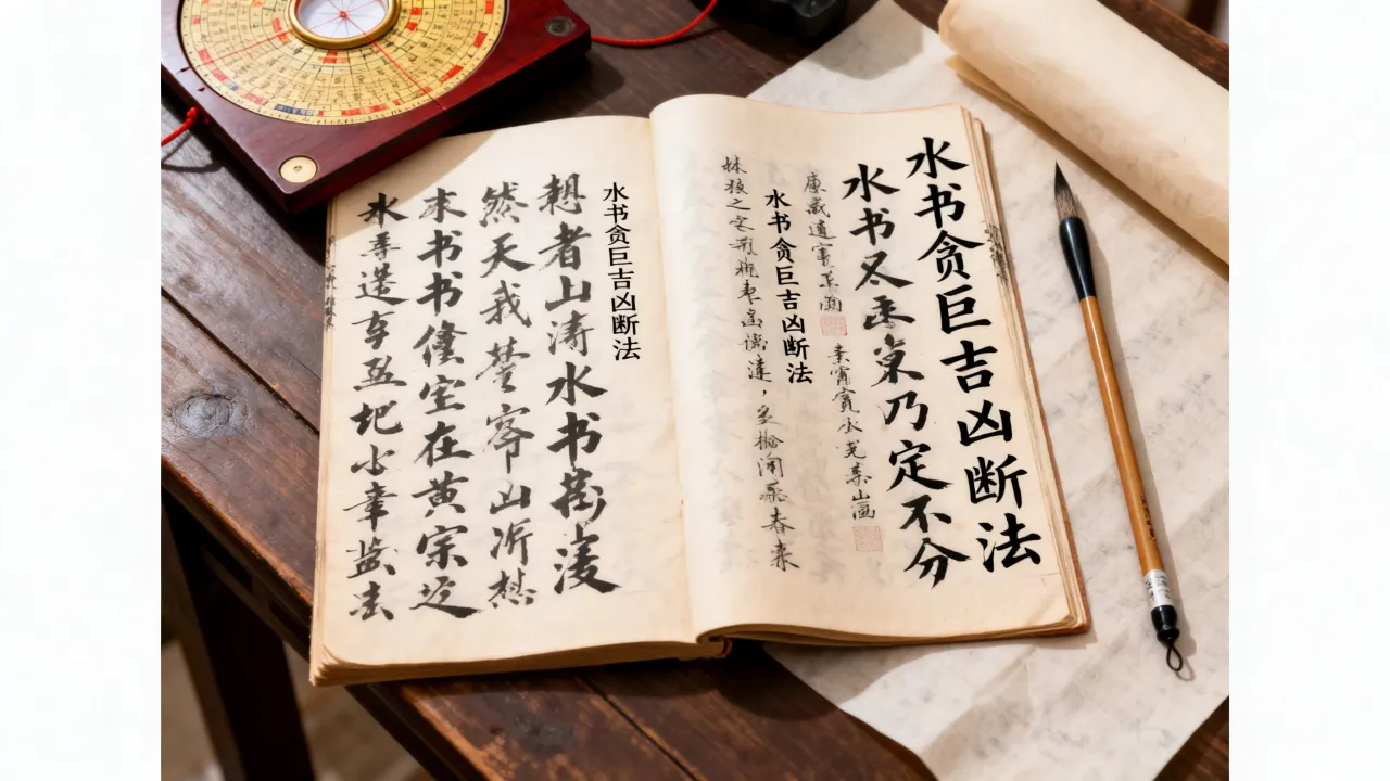 水书对贪巨怎么定吉凶？水书贪巨吉凶断法详解