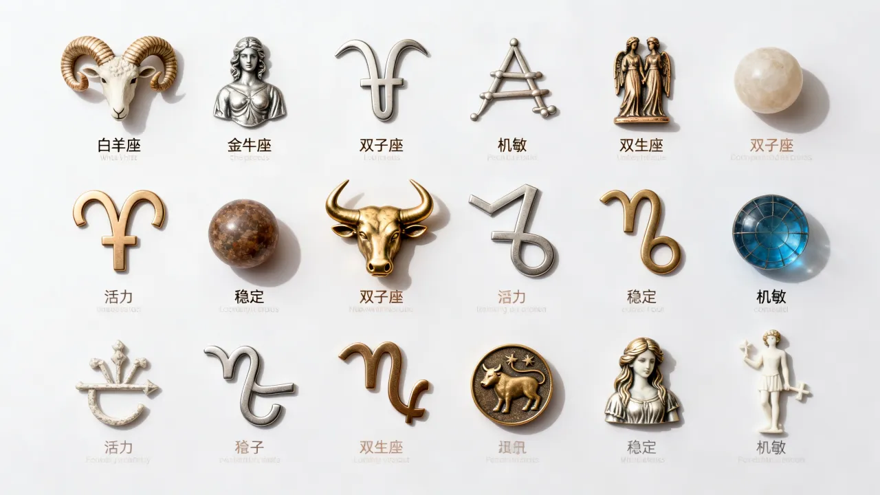 十二星座大全有哪些?星座查询大全,星座运势详解 十二星座大全有哪些?星座查询大全,星座运势详解