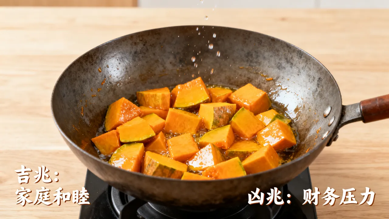 梦到了炒南瓜是啥预兆,是吉是凶有什么征兆? 梦到了炒南瓜是啥预兆,是吉是凶有什么征兆?