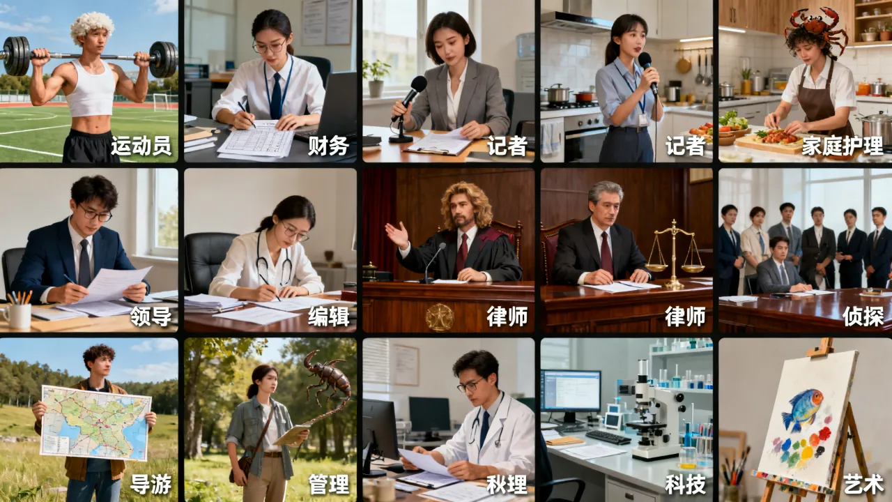十二星座的擅长的工作有哪些，最适合什么职业方向？