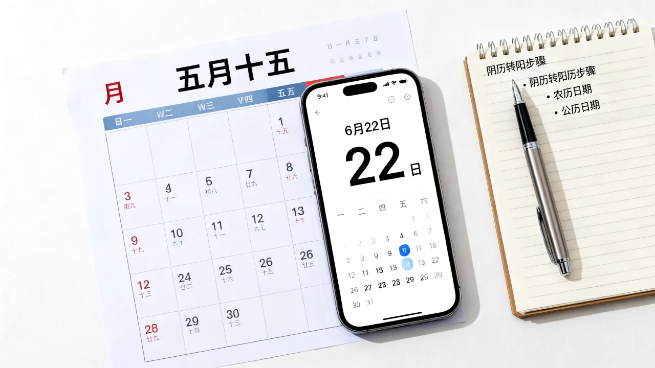 阴历生日怎么查阳历，农历生日怎么换算成公历日期