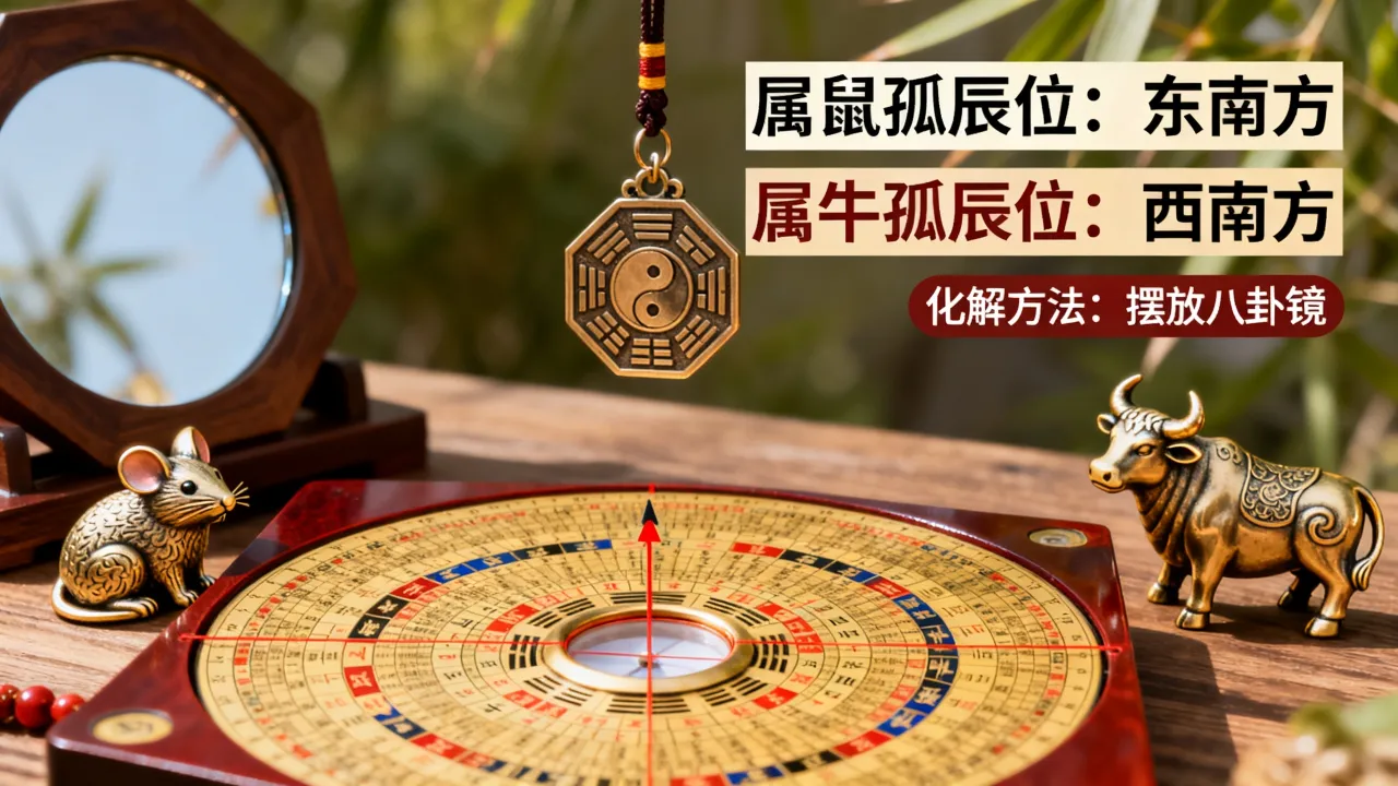 属鼠的孤辰位在什么方位,属牛的孤辰位怎么化解? 属鼠的孤辰位在什么方位,属牛的孤辰位怎么化解?