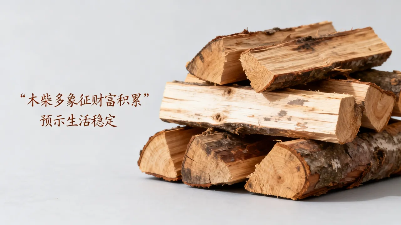 梦到了很多木柴是什么预兆？梦见木柴多是什么征兆