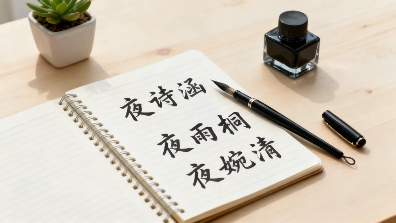 夜姓女宝宝怎么起名?夜姓女孩名字大全 夜姓女宝宝怎么起名?夜姓女孩名字大全