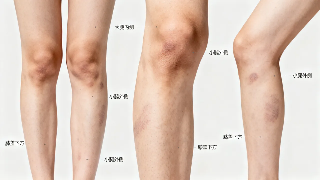 腿上胎记的位置与命运有关吗？腿上胎记位置预示什么