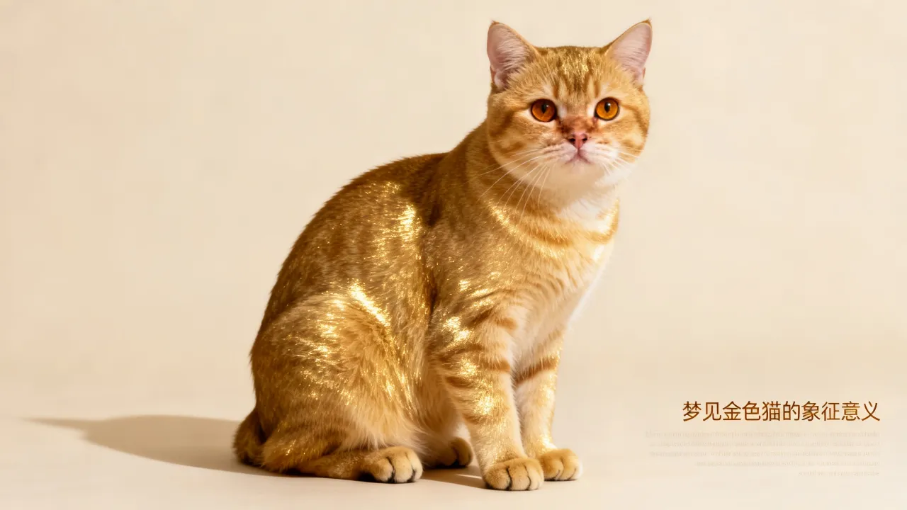 梦见金色猫怎么样,梦见金色猫预示着什么意思 梦见金色猫怎么样,梦见金色猫预示着什么意思