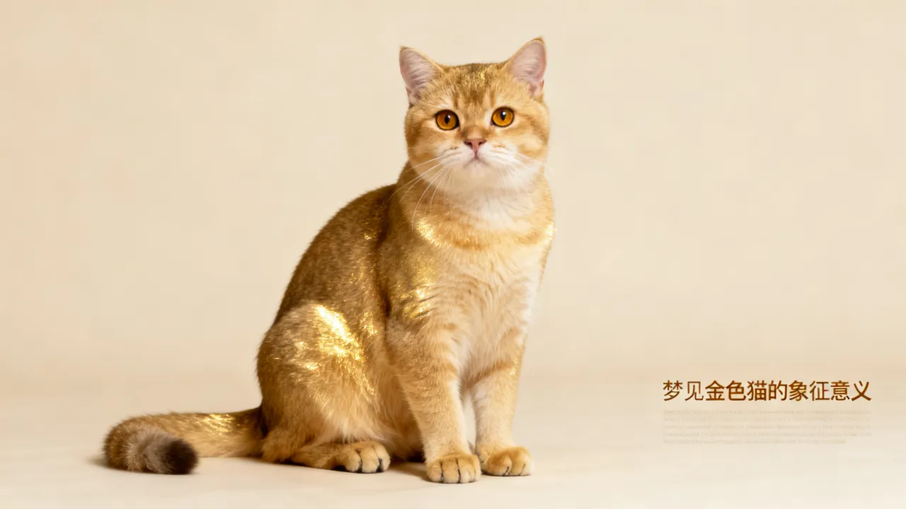 梦见金色猫怎么样,梦见金色猫预示着什么意思 梦见金色猫怎么样,梦见金色猫预示着什么意思