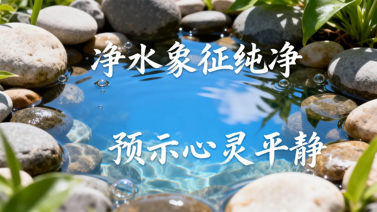 梦到净水预示什么?梦见净水是什么意思有什么预兆 梦到净水预示什么?梦见净水是什么意思有什么预兆