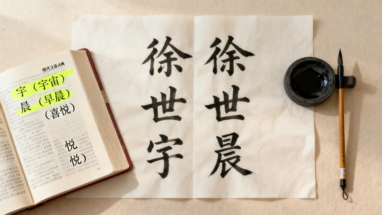 宝宝起名徐世什么，徐世后面加什么字好听有寓意呢？