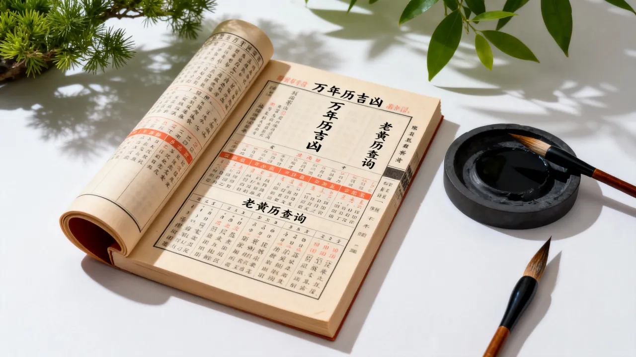 万年历吉凶怎么得来的，老黄历吉凶查询准不准？