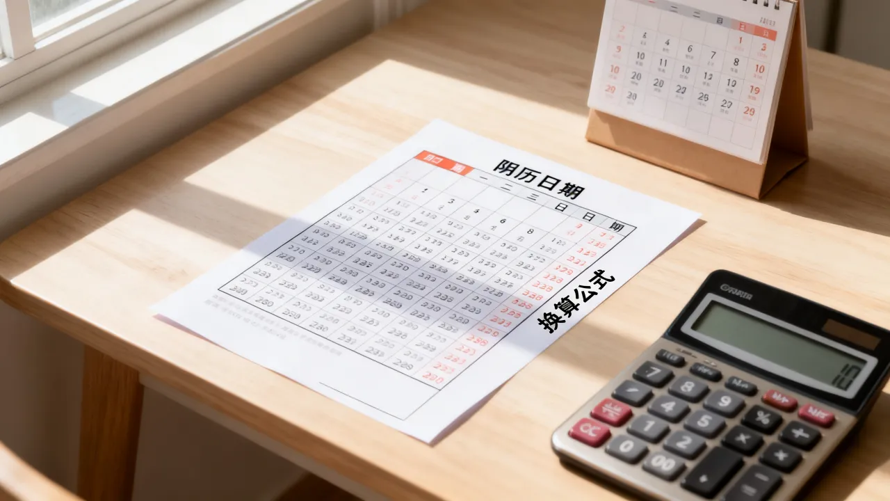 阴历对应表是什么，阴历阳历怎么换算最准？