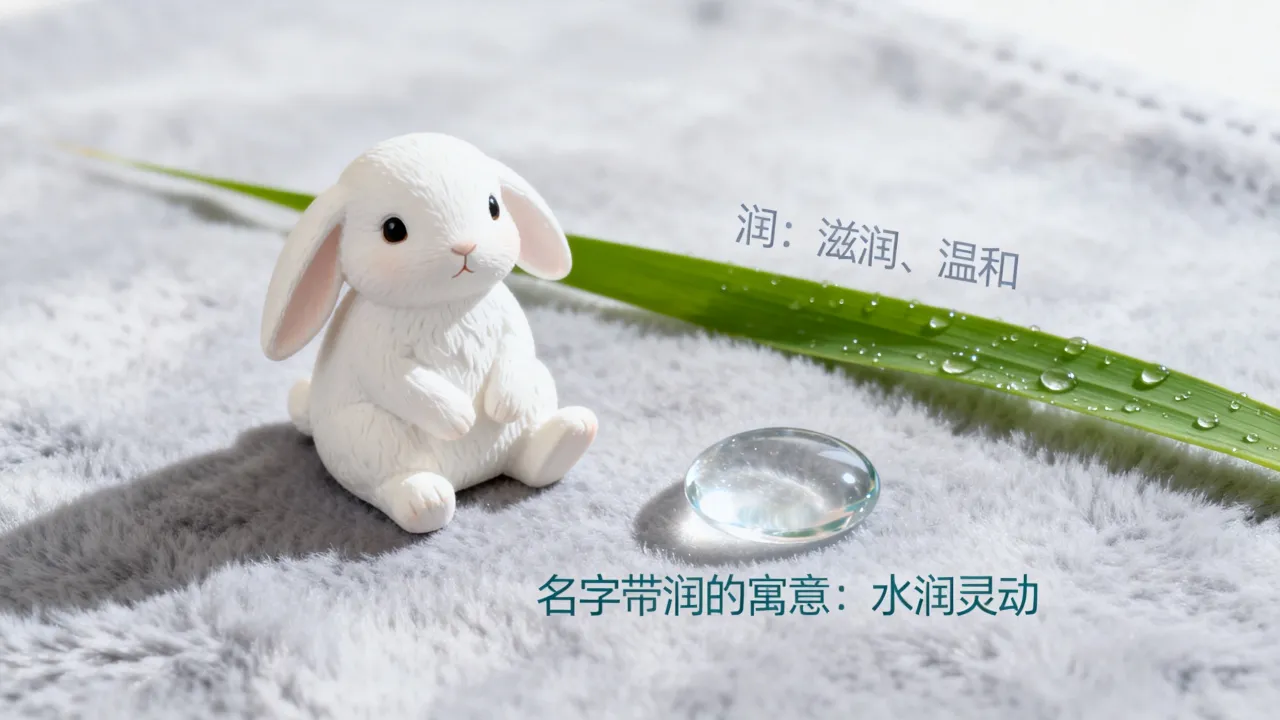 兔宝宝起名润什么意思?名字带润的寓意好吗 兔宝宝起名润什么意思?名字带润的寓意好吗